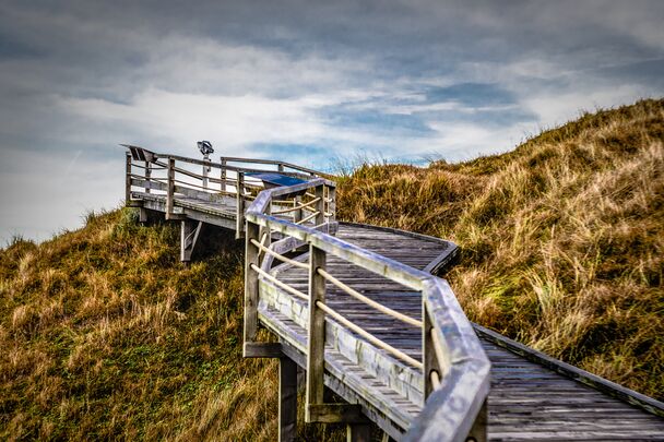 Treppe über die Dünen auf Norderney