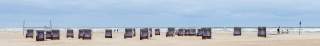 Strandpanorama mit Strandkörben Hotel Friese Norderney