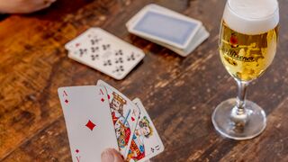 Skat-Spiel in der Friesenschänke im Hotel Friese Norderney