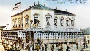 Friedrichstraße Norderney 1850