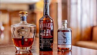 Ausgewählte Rumflaschen fürs Rumtasting Hotel Friese Norderney